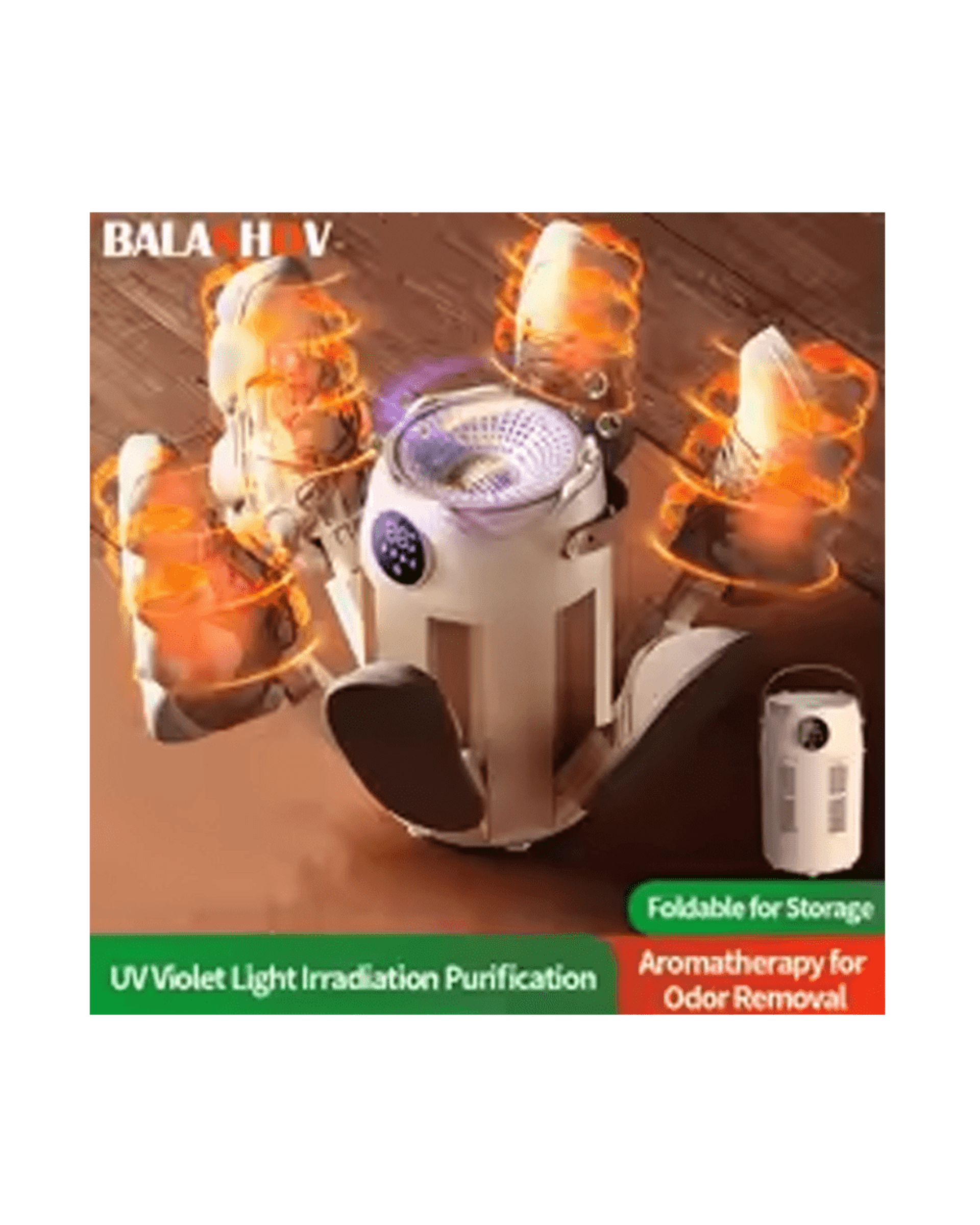 Secador de Calçado 360º (3 Pares) - 3