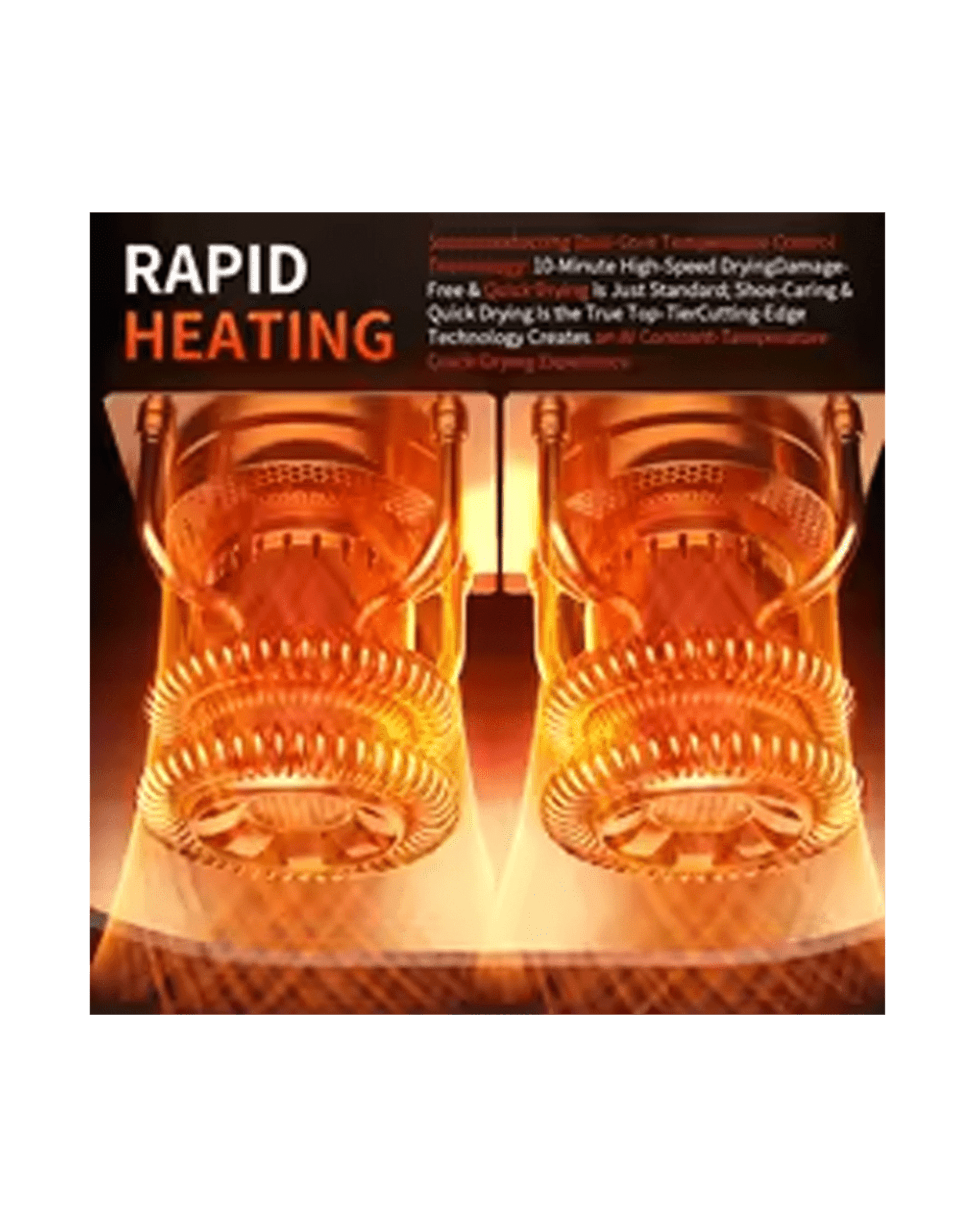 Secador de Calçado 360º (3 Pares) - 8