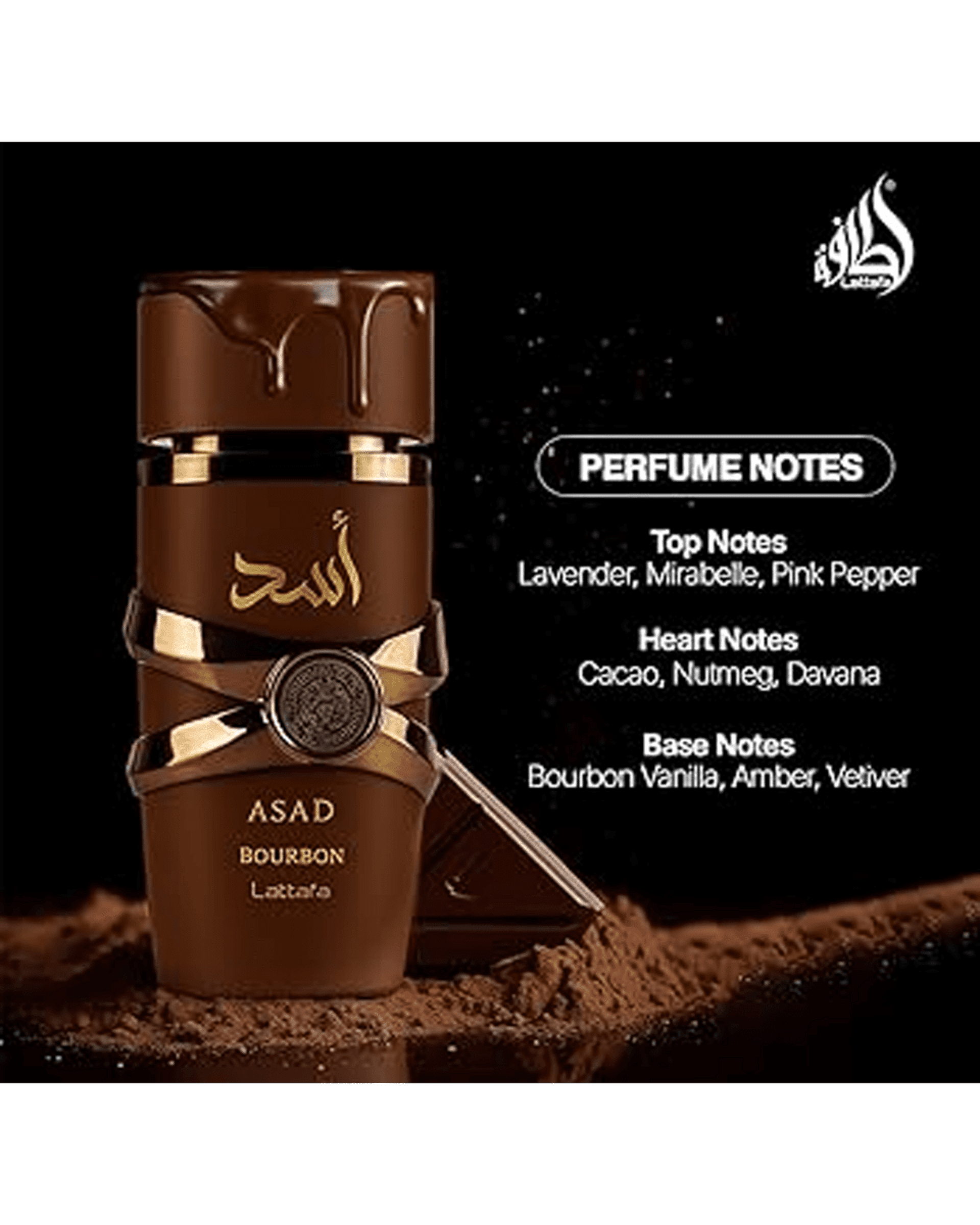 Asad Bourbon Eau De Parfum 100ml Spray - 8